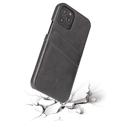 OEM/ODM het Echte Iphone Geval van de de Luxe Uitstekende Portefeuille van het Leergeval