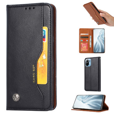 De leer Gepersonaliseerde Xiaomi-Echte Luxe van Scratchproof van het Telefoongeval