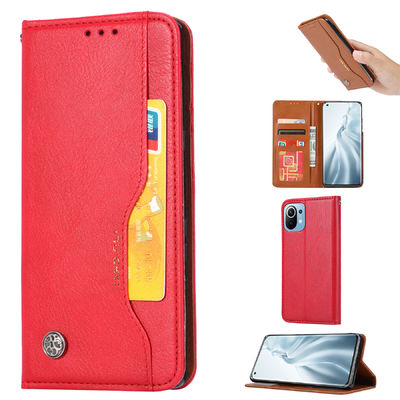 De leer Gepersonaliseerde Xiaomi-Echte Luxe van Scratchproof van het Telefoongeval
