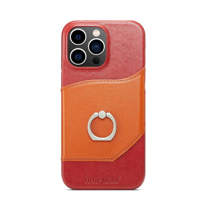 De onschadelijke van de de Gevallenlamsvacht van de Leertelefoon Gevallen van de de Celtelefoon voor Iphone 13 12