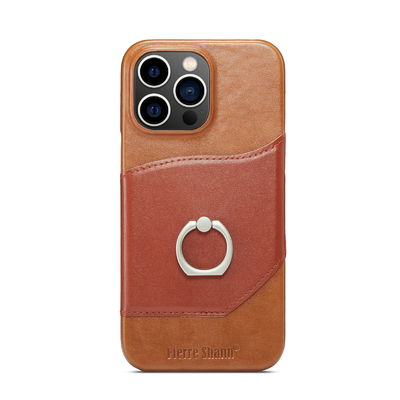 De onschadelijke van de de Gevallenlamsvacht van de Leertelefoon Gevallen van de de Celtelefoon voor Iphone 13 12