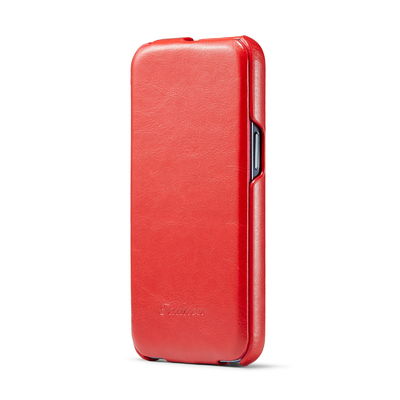Uitstekende van de Telefoongevallen van het Luxe Echte Leer OEM Iphone 14 Magnetisch Geval