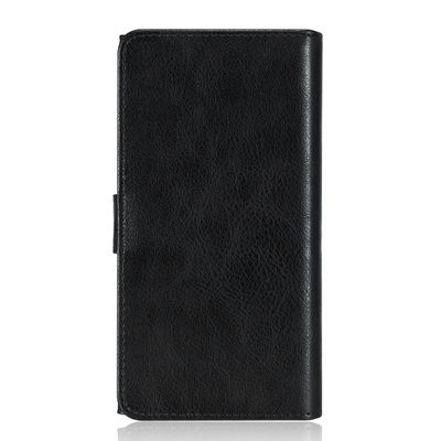 De schokbestendige Pu-Gevallen van de Leertelefoon Dirtproof Flip Card Holder Wallet