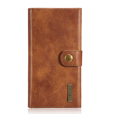 De schokbestendige Pu-Gevallen van de Leertelefoon Dirtproof Flip Card Holder Wallet