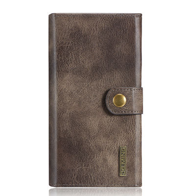 De schokbestendige Pu-Gevallen van de Leertelefoon Dirtproof Flip Card Holder Wallet