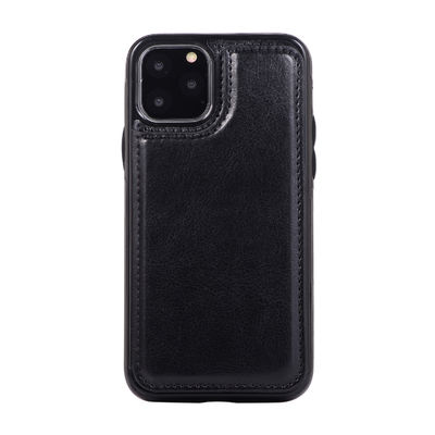 De Portefeuillegeval van de schokbestendig Pu-Leer Mobiel Telefoon Onschadelijke IPhone 11dekking