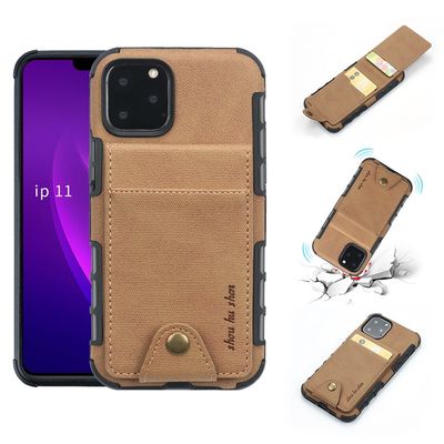 OEM het Magnetische van het Gevalscratchproof van de Greeptelefoon van de de Creditcardtelefoon Geval Iphone 12 Pro
