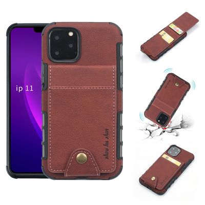 OEM het Magnetische van het Gevalscratchproof van de Greeptelefoon van de de Creditcardtelefoon Geval Iphone 12 Pro