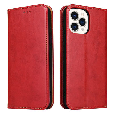 Waterdicht de Portefeuillegeval van Iphone van de Leertelefoon Gevallen Gepersonaliseerd