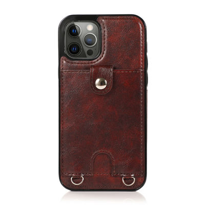 De aangepaste Gevallen van de Leertelefoon Lichtgewicht Dirtproof de Portefeuillegeval van Luxeiphone