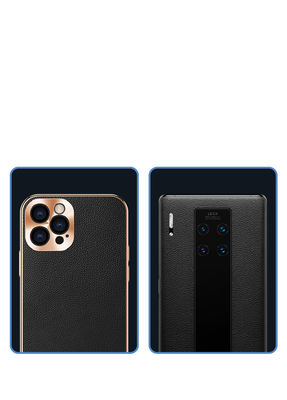 Echt van de de Gevallenluxe van de Leertelefoon van het Leeriphone de Portefeuillegeval