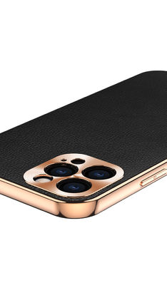 Echt van de de Gevallenluxe van de Leertelefoon van het Leeriphone de Portefeuillegeval