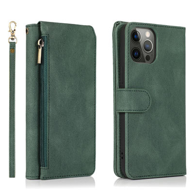 Van het Gevaliphone van de portefeuilletelefoon de Luxe van het het Leergeval Echte Moderne Stijl