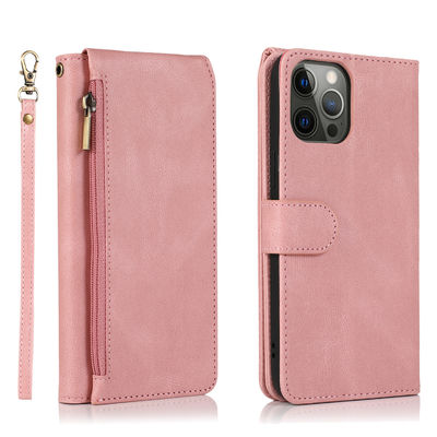 Van het Gevaliphone van de portefeuilletelefoon de Luxe van het het Leergeval Echte Moderne Stijl