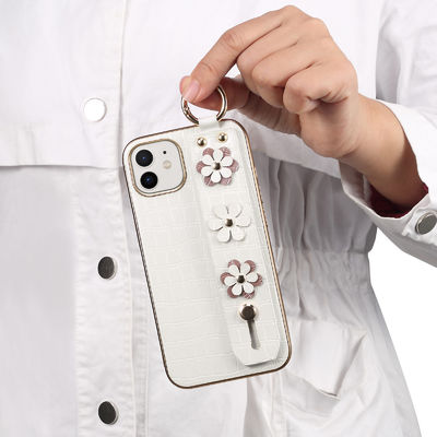 Aangepast LG-Pu van Telefoongevallen Leer Schokbestendig Lanyard Strap