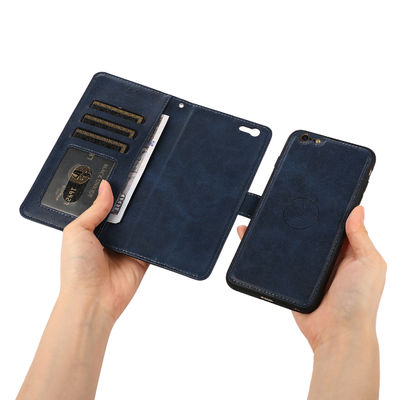 Kruis - het Geval van de de Houderstelefoon van de lichaamskaart Dirtproof Geval van de Leertelefoon voor Iphone 14 13