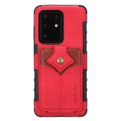 Van het de Gevallen Multifunctioneel Leer van luxe Echt Samsung Beschermend de Telefoongeval