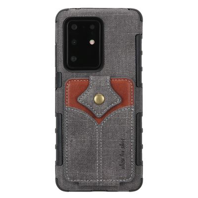 Van het de Gevallen Multifunctioneel Leer van luxe Echt Samsung Beschermend de Telefoongeval
