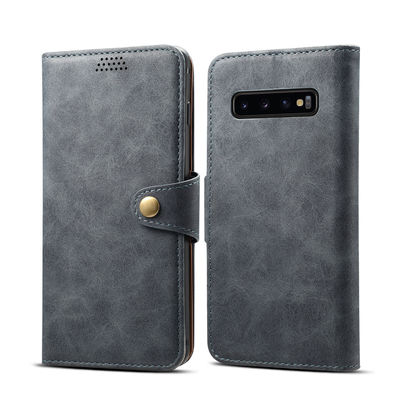 De naadloze Echte Luxe van de Gevallenscratchproof van Leersamsung Beschermende