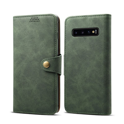 De naadloze Echte Luxe van de Gevallenscratchproof van Leersamsung Beschermende
