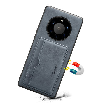 De echte Magsafe-Zak van de de Houders Multifunctionele Pu Kaart van de Leerkaart