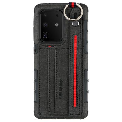 De echte Houder van de het Leerkaart van het Telefoongeval Dirtproof Pu-Kaartzak
