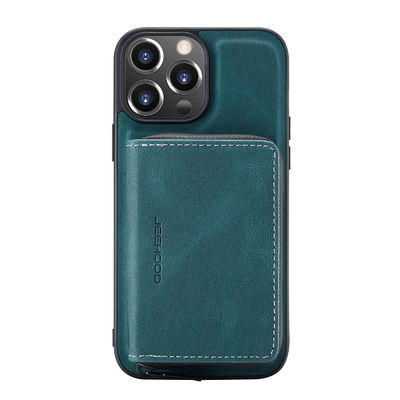 Naadloze Iphone 12/Iphone 13 het Geval van de Leertelefoon Multifunctionele Iphone 14 Geval