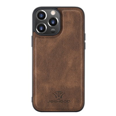 Naadloze Iphone 12/Iphone 13 het Geval van de Leertelefoon Multifunctionele Iphone 14 Geval