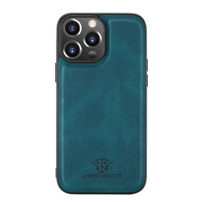Naadloze Iphone 12/Iphone 13 het Geval van de Leertelefoon Multifunctionele Iphone 14 Geval