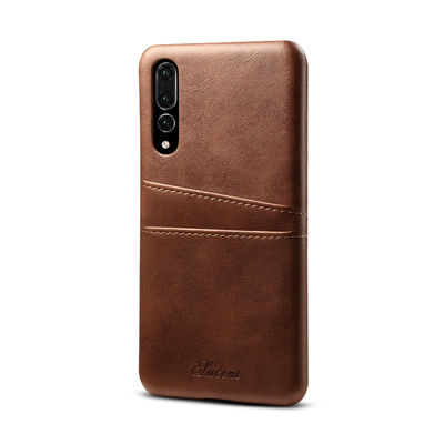 Van de de Kaartportefeuille van het Scratchproofleer de Houdersoem/ODM Samsung Telefoongeval