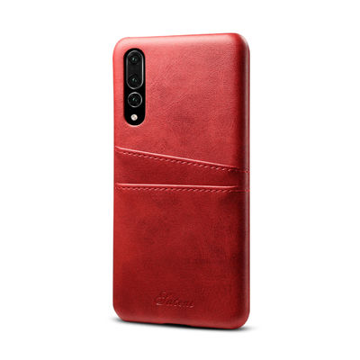 Van de de Kaartportefeuille van het Scratchproofleer de Houdersoem/ODM Samsung Telefoongeval