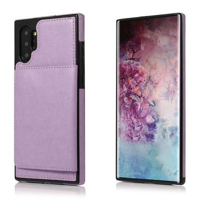 Tik 3 OEM 5g van het Leergeval Tik 4 van Matte Samsung Galaxy Z de Portefeuille van de Kaarthouder