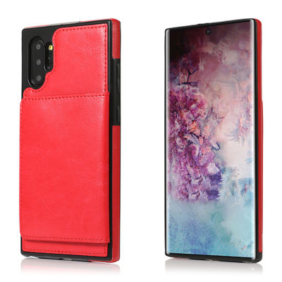 Tik 3 OEM 5g van het Leergeval Tik 4 van Matte Samsung Galaxy Z de Portefeuille van de Kaarthouder
