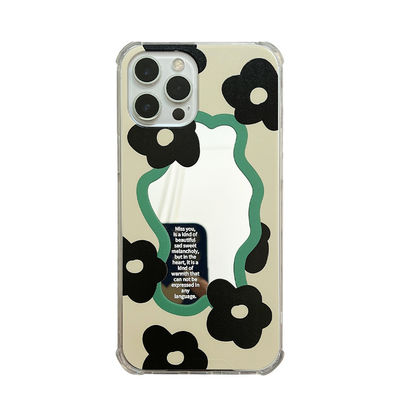Glanzige siliconen mobiele telefoon hoesjes voor Iphone 8 bescherming doorzichtig materiaal
