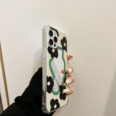 Glanzige siliconen mobiele telefoon hoesjes voor Iphone 8 bescherming doorzichtig materiaal