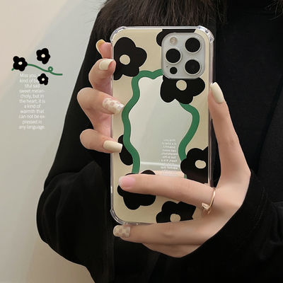 Glanzige siliconen mobiele telefoon hoesjes voor Iphone 8 bescherming doorzichtig materiaal