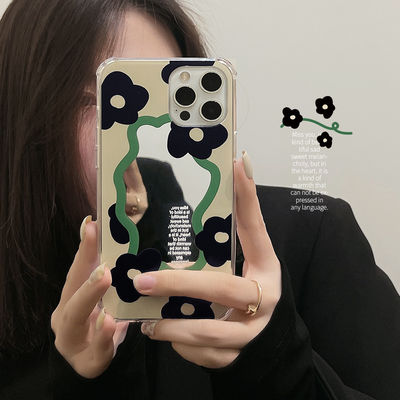 Glanzige siliconen mobiele telefoon hoesjes voor Iphone 8 bescherming doorzichtig materiaal